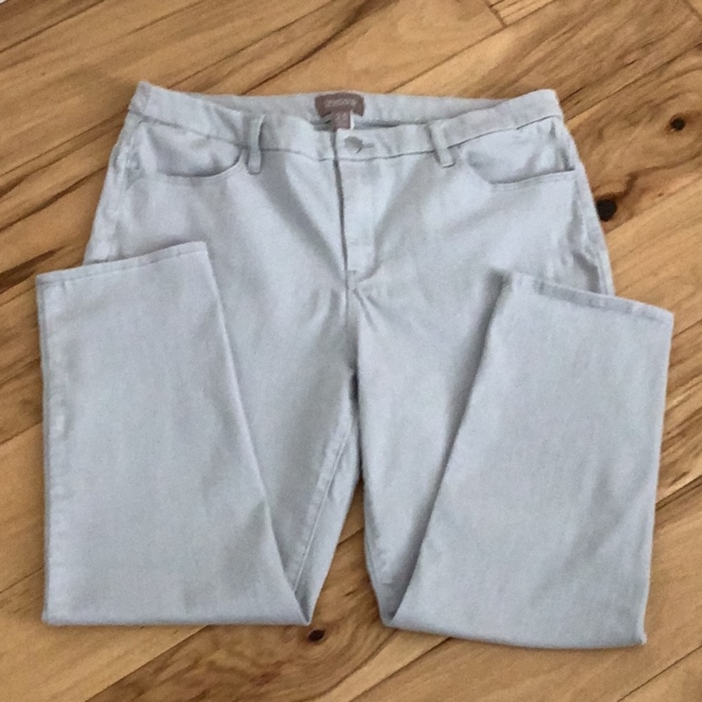 Chico's Blue/Gray Ankle Jeans 2.5 / 14